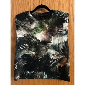 NWOT All Saints Bold Shoulder Tank Top Womens Size Medium